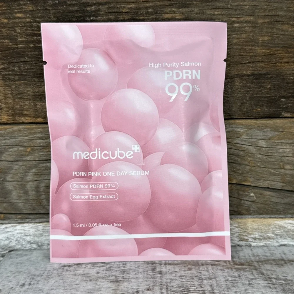 Medicube Salmon PDRN Pink One Day‎ Serum 0.05 Fl Oz x 5 | MSRP = $22